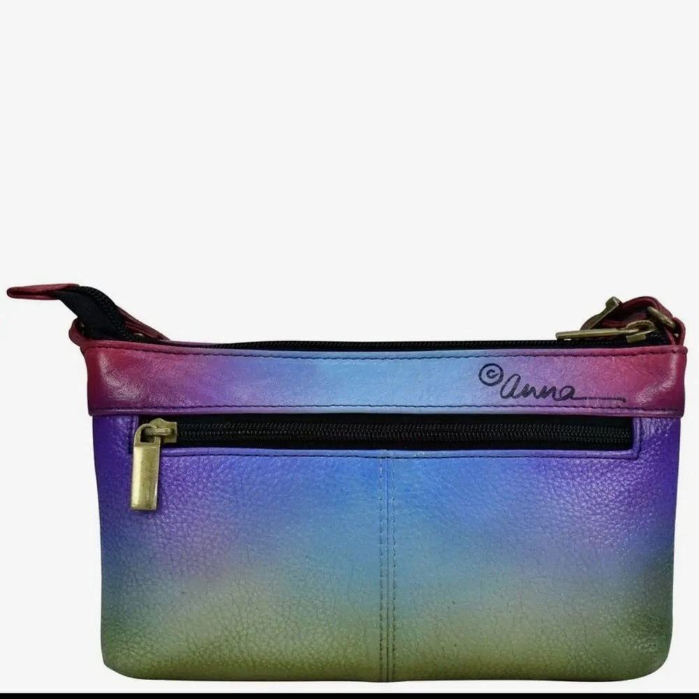 Anuschka Colorful Cactus Print Women's Bag NWT - Picture 2 of 7